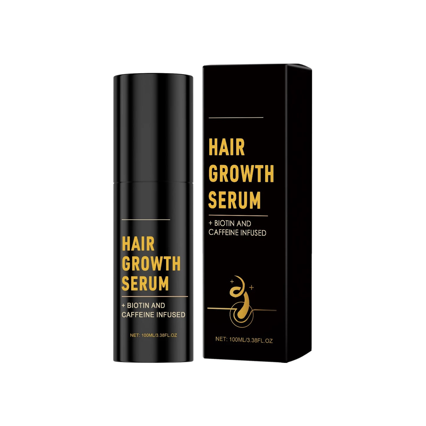 Biotin & Caffeine Hair Growth Serum | Scalp Repair & Regrowth Treatment