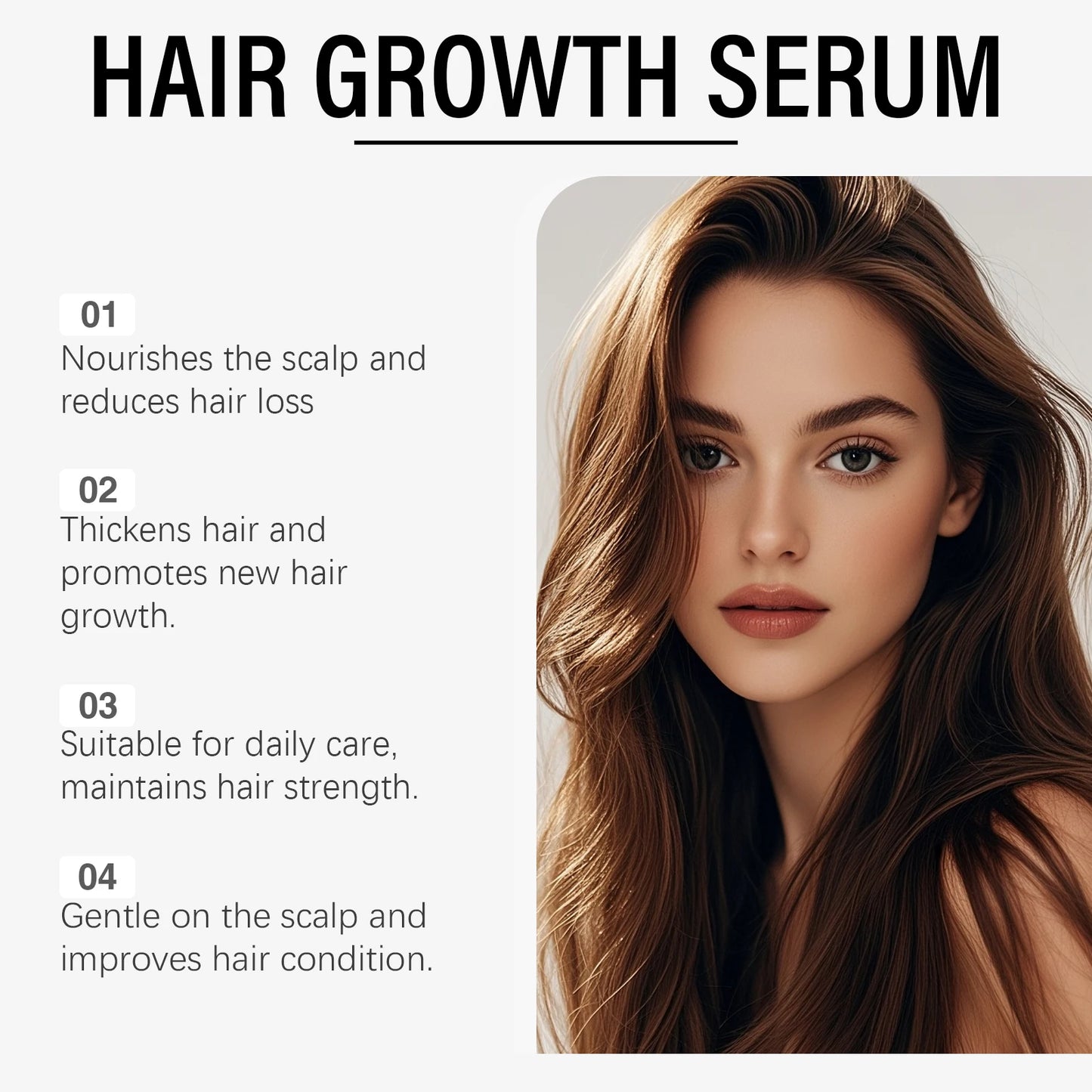 Biotin & Caffeine Hair Growth Serum | Scalp Repair & Regrowth Treatment